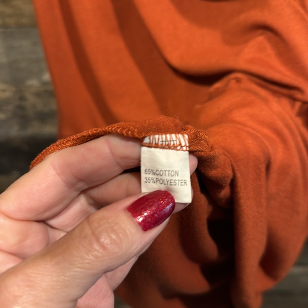 💰BOGO FREE Rust Color Pull On Dress - Picture 6 of 6